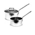 SS Portion Bowl Sauce Pan Shape w/Lid